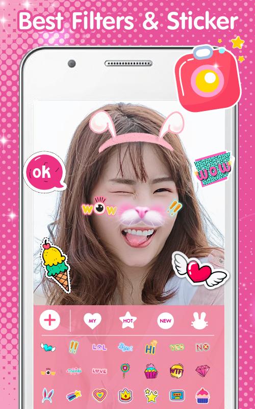 Lovely Pink Camera Filters