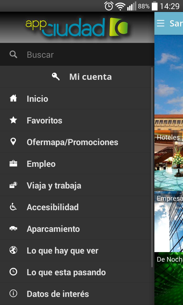 App Santiago Guide Santiago