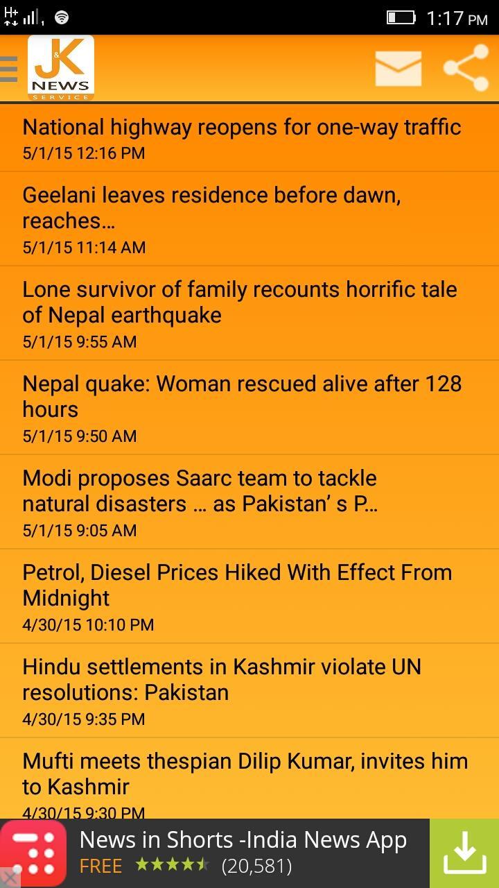J&K News Service