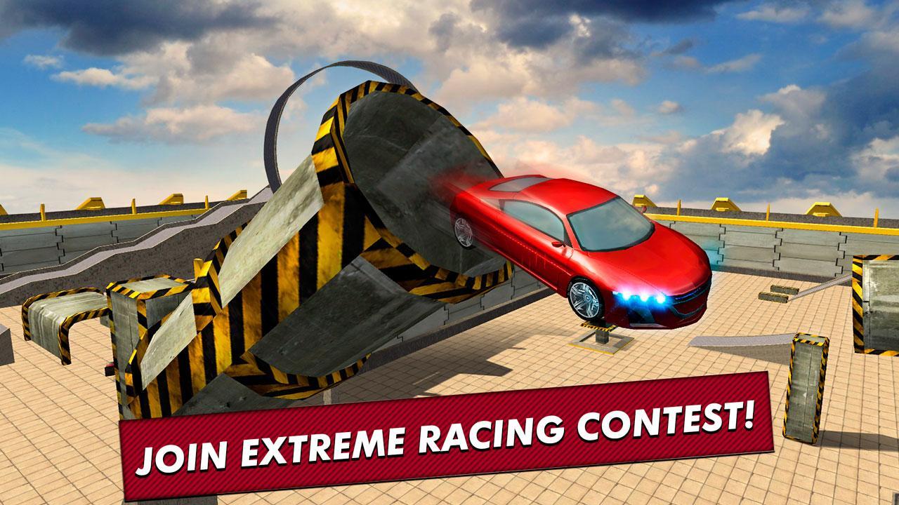 Crazy Car Stunt Race 3D