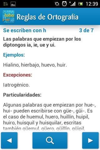 Spanish ortographic rules PRO