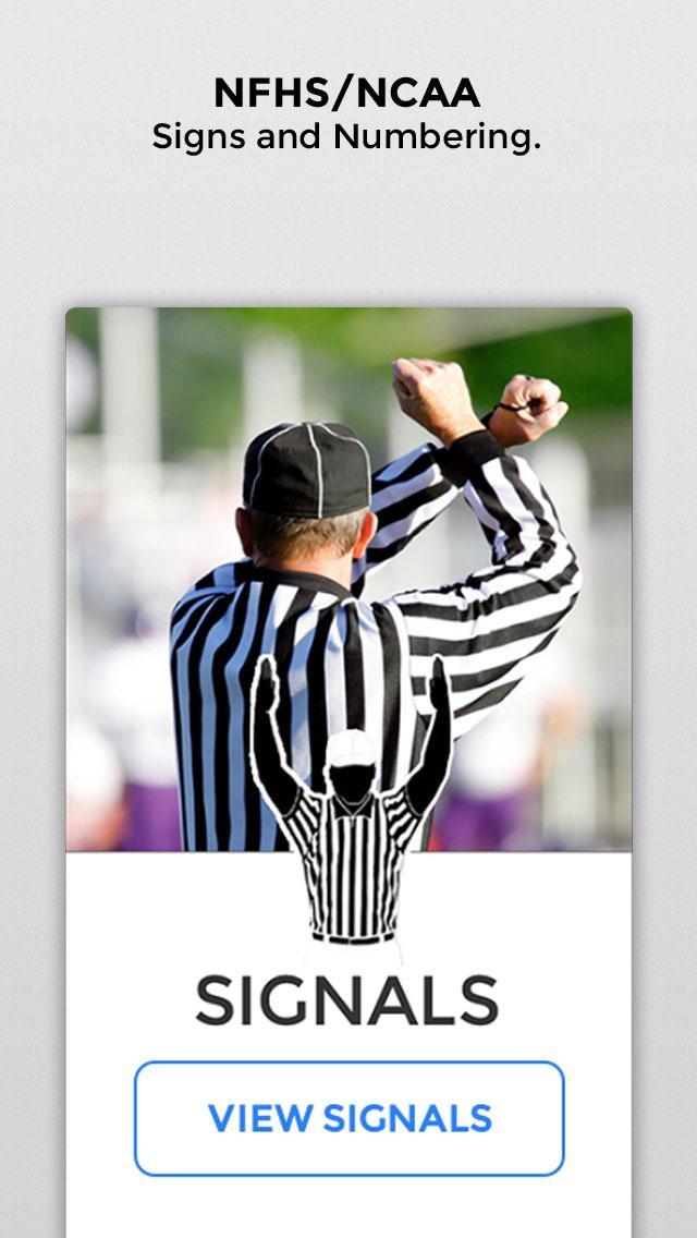 USA Football Rules & Signals