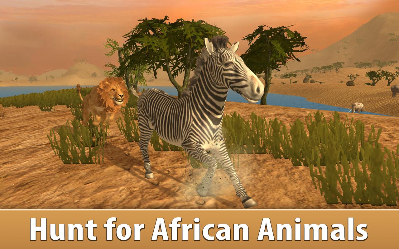Wild African Lion Simulator 3D