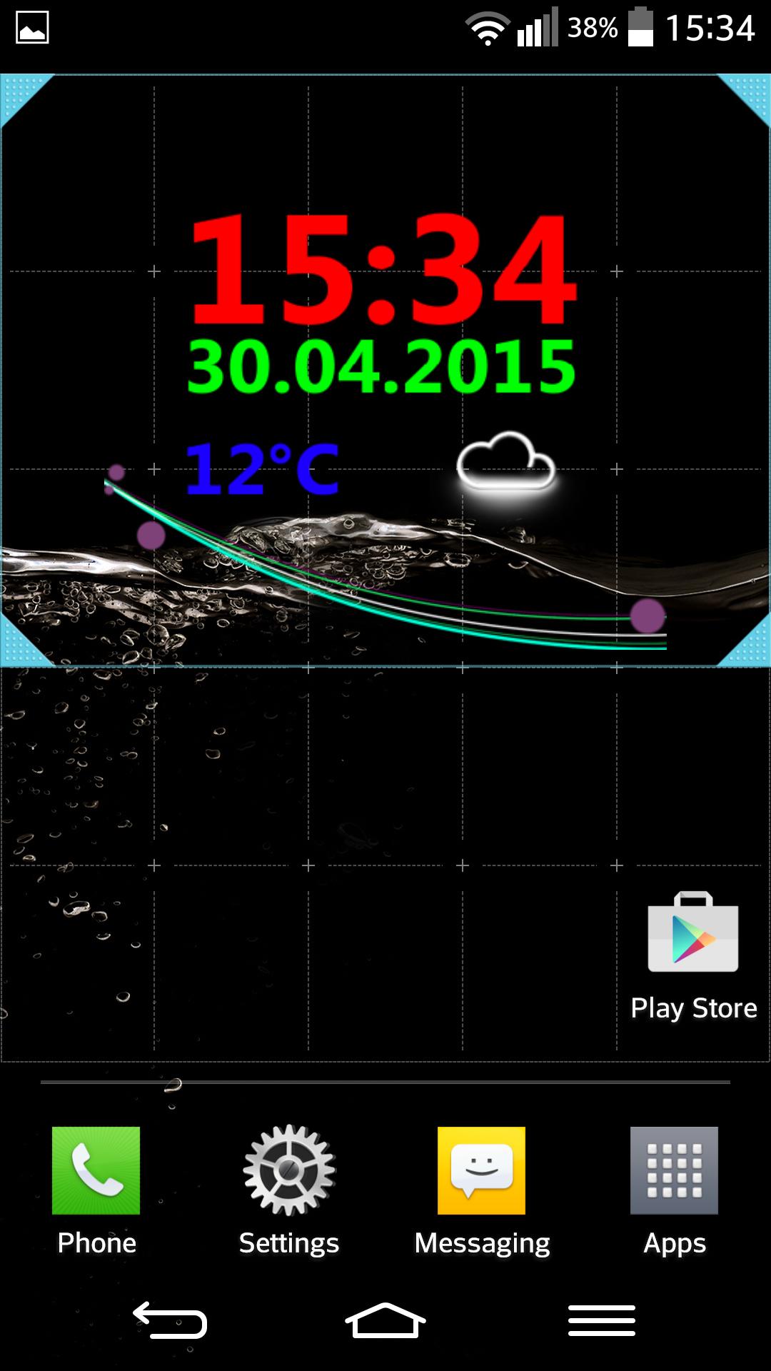 Minimal Clock Widget