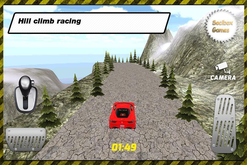 Race Car Hill Climb Racing