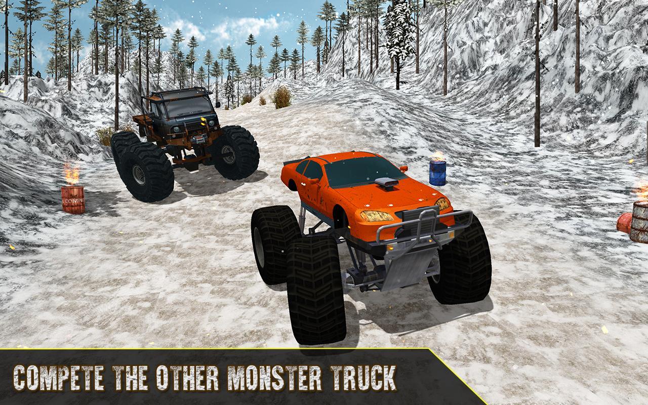 Monster Truck Snow Racing 17