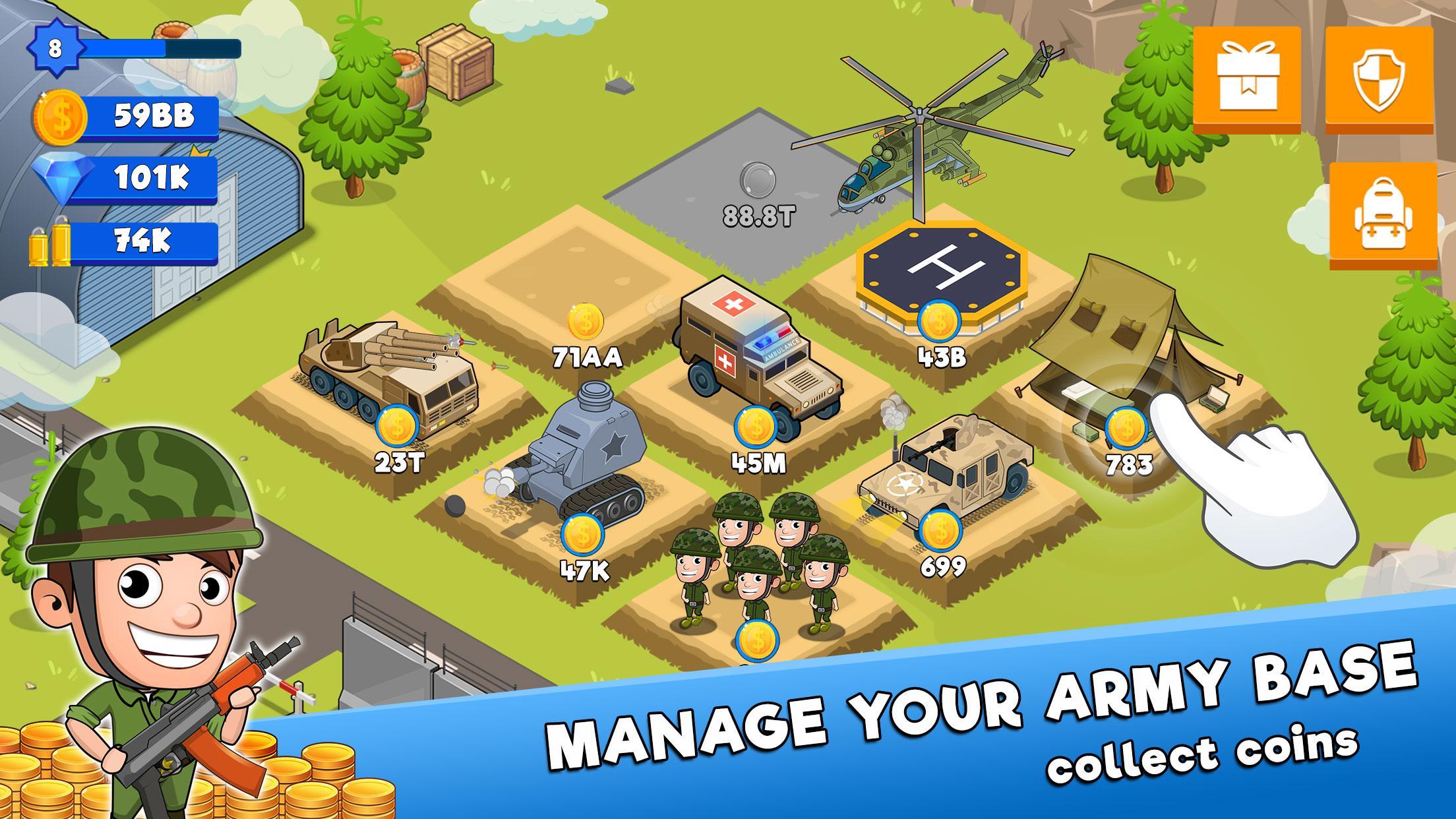 Idle Army Tycoon