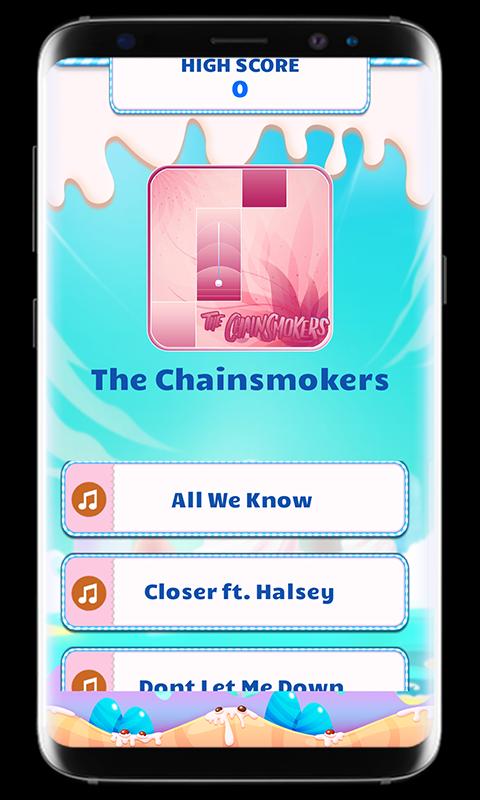 The Chainsmokers Piano Tiles