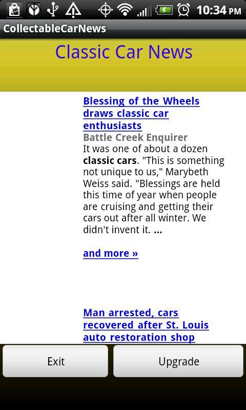 Collectable Car News