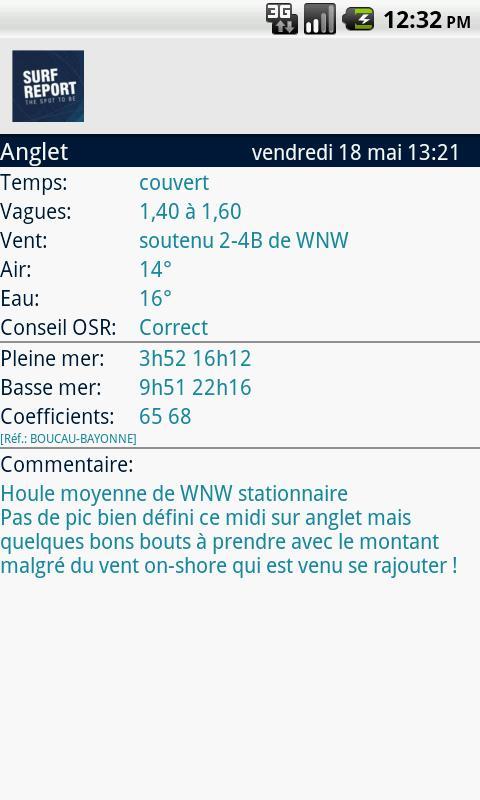 Surf Report OSR France