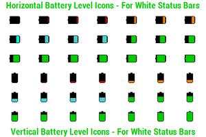 BN Pro Battery Level Icons