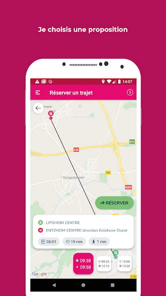 Flex'hop, le TAD de la CTS