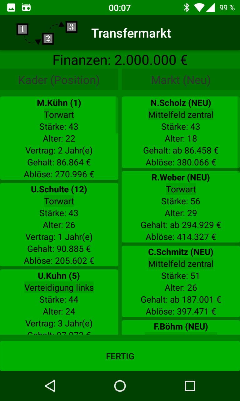 Aufstieg Fussball Manager