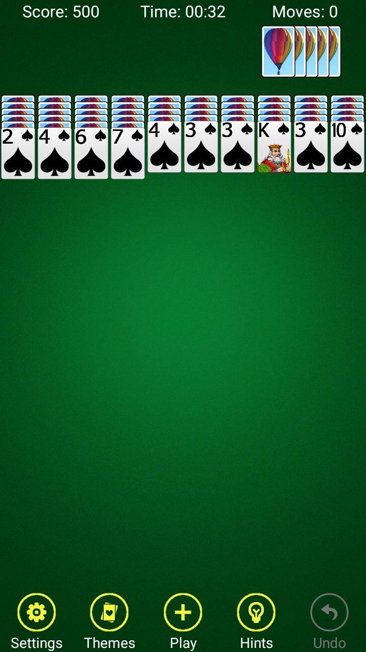 Spider Solitaire - Windows Classic