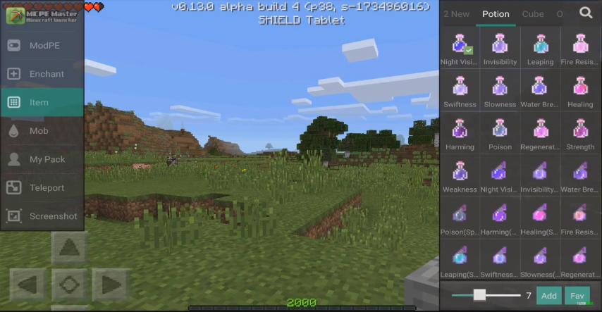 Too many items Mcpe 0.13.0