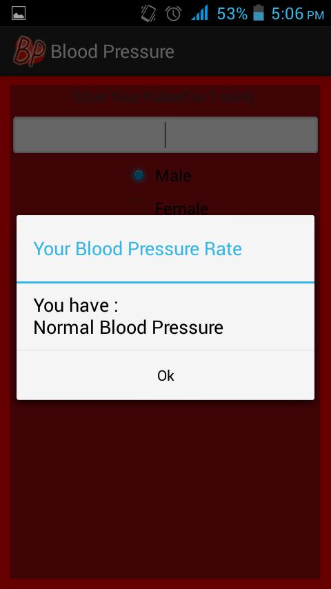 Blood Pressure Calculator