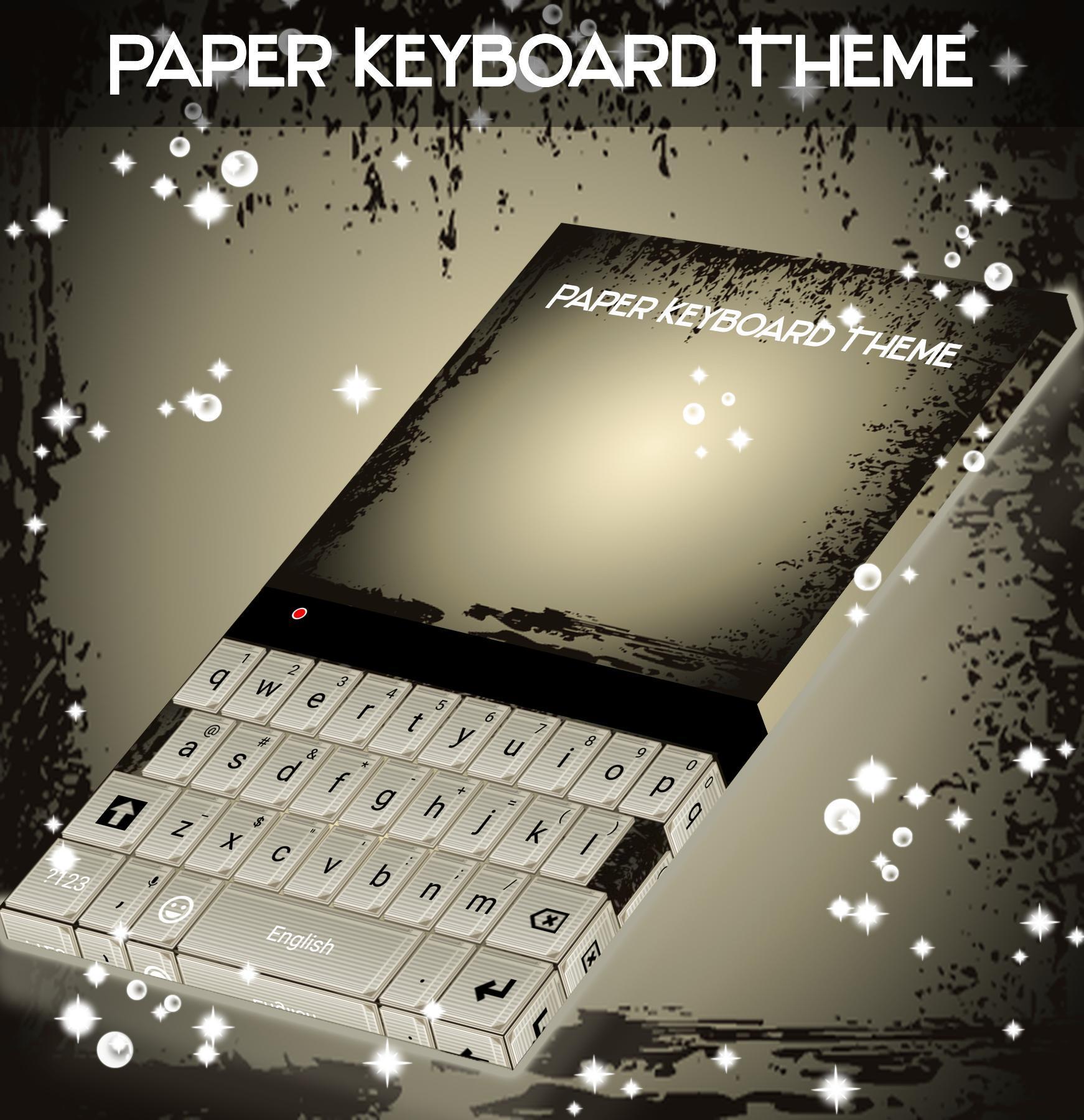 Paper Keyboard Theme