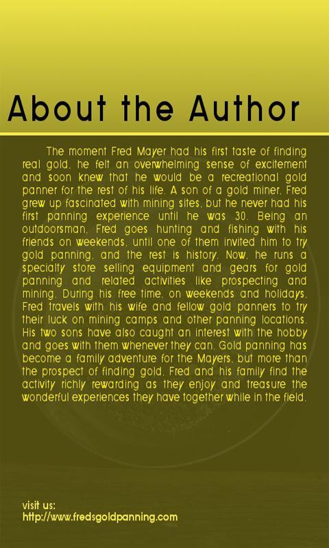 Gold Prospecting Guide