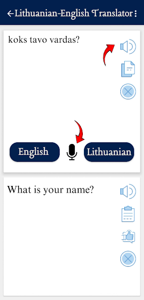 English To Lithuanian