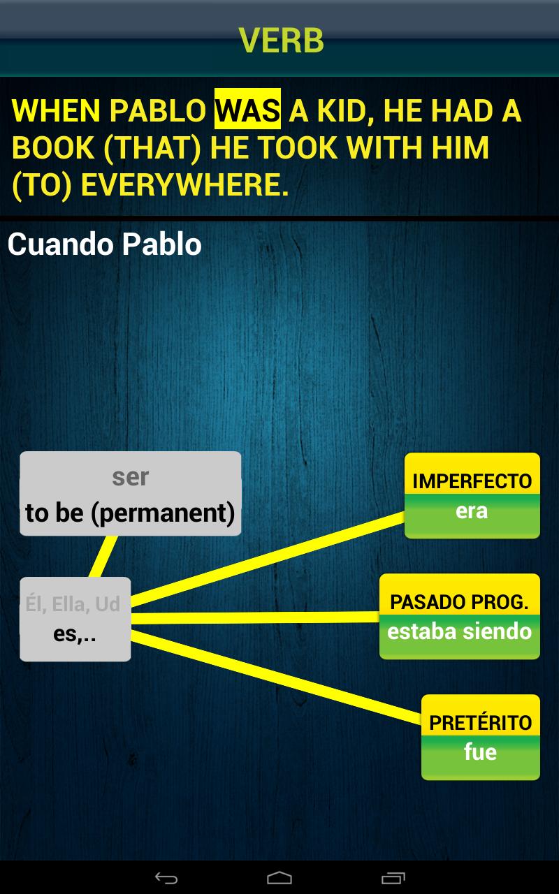 Spanish Touch Trainer