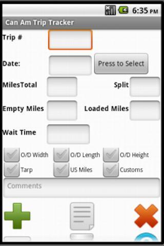 Can Am Trip Tracker