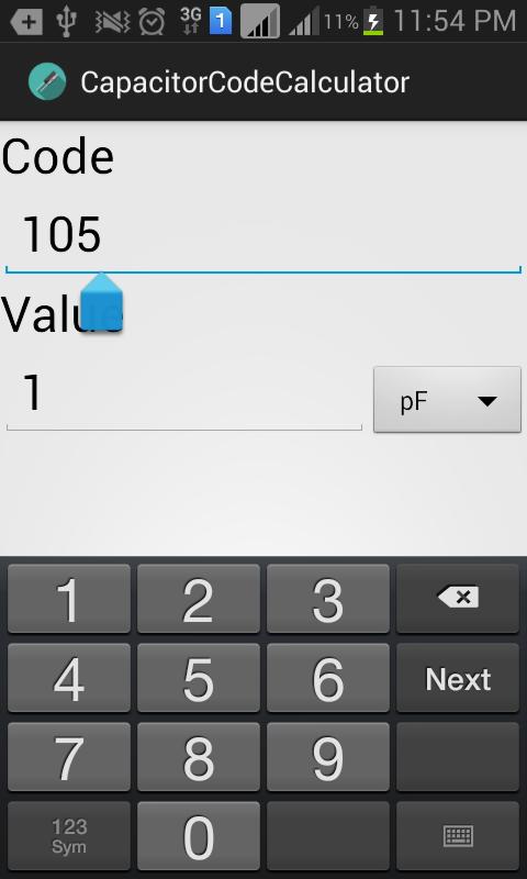 Capacitor Code Calculator (old)