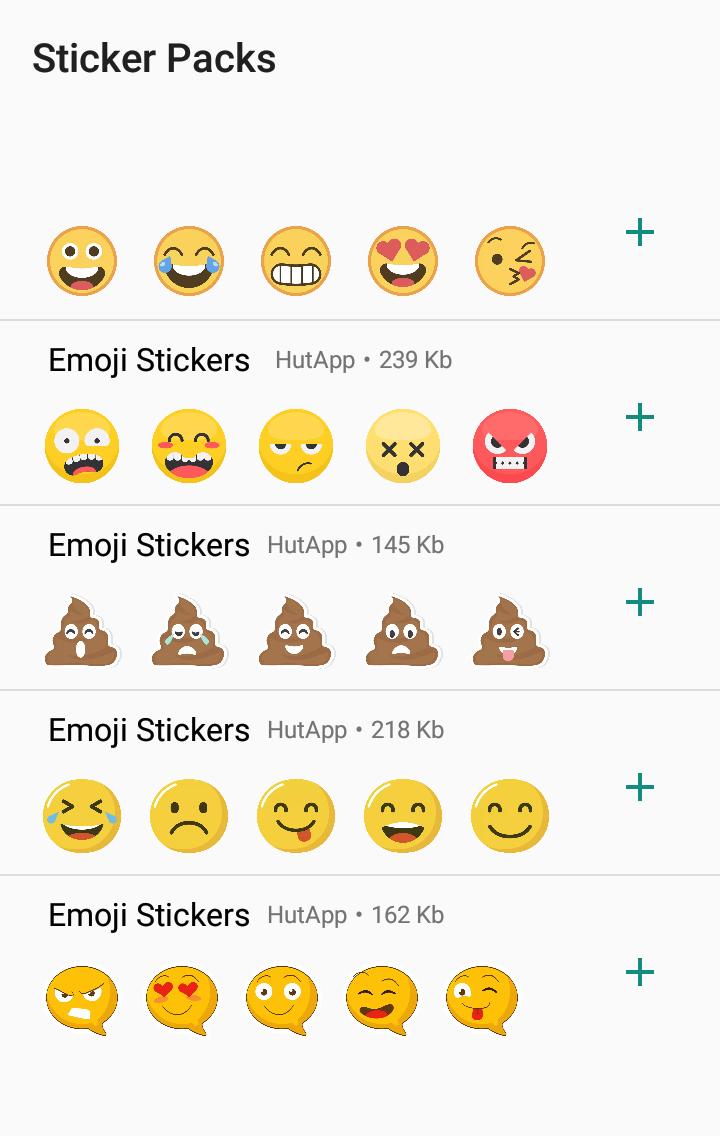 Emoji Stickers WAStickerApps
