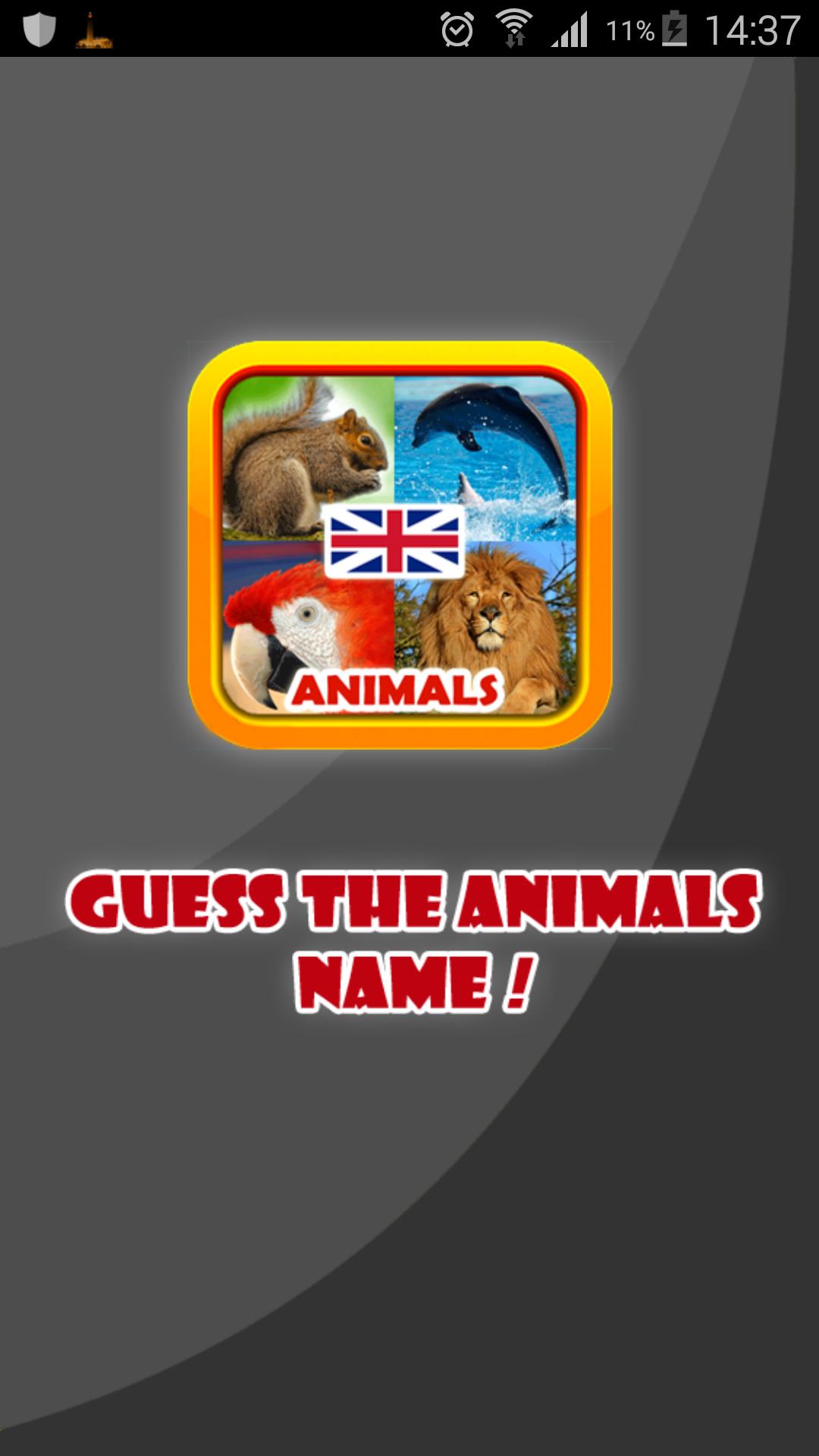 1 Pic 1 Word : Animals Quiz