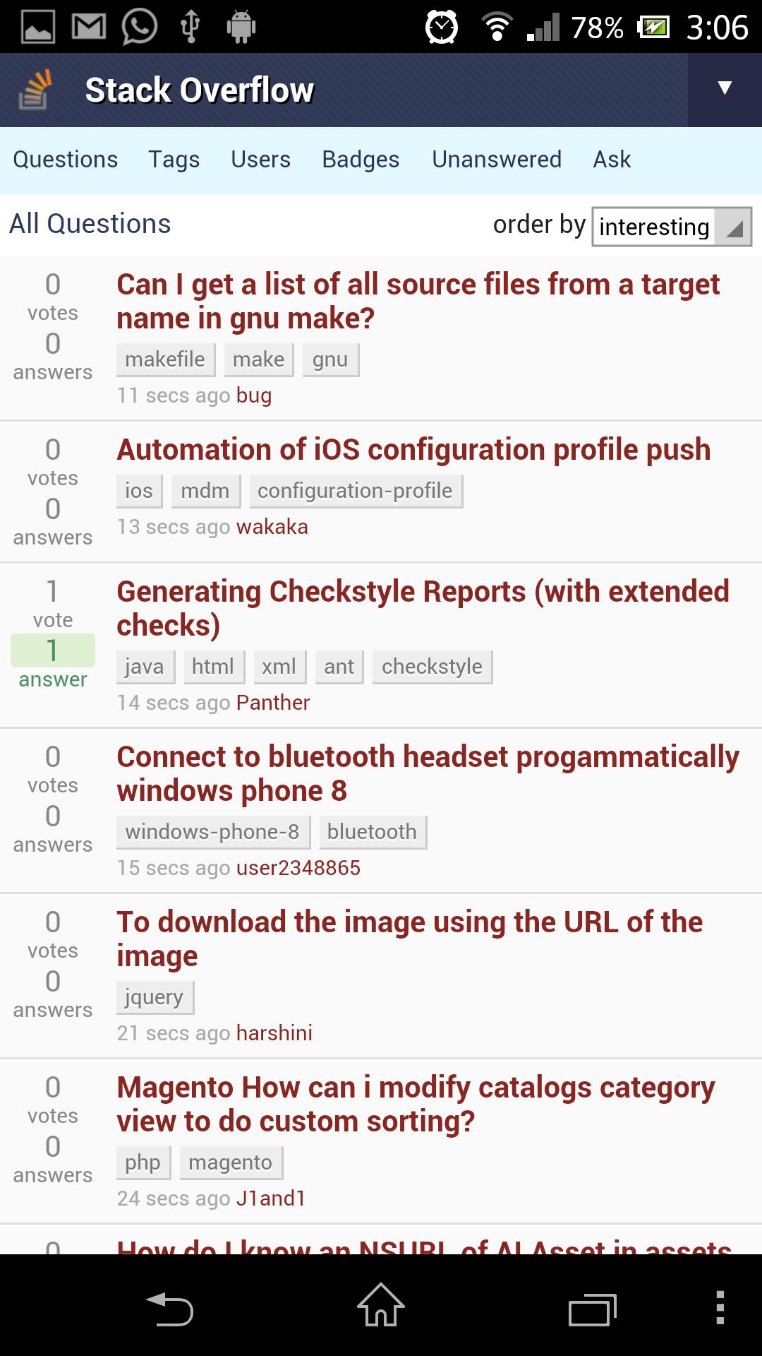 SoClient - StackOverflow