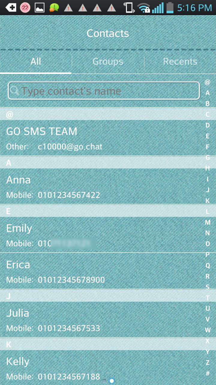 Fabric Cloud go sms theme