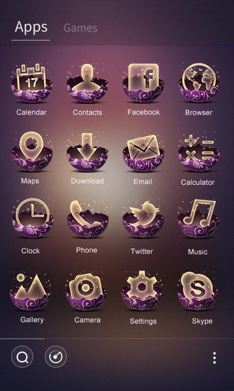 Easter eggs GO Launcher Theme