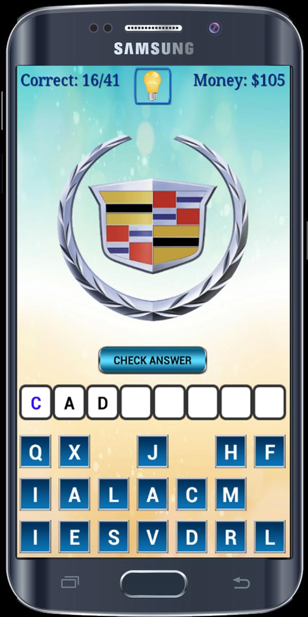Guess Brand Car Logo Quiz