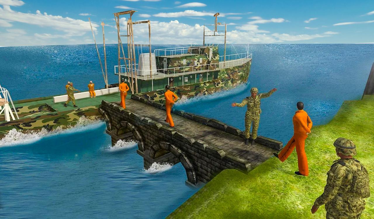 Submarine Army Prison jail Transport ship  2019