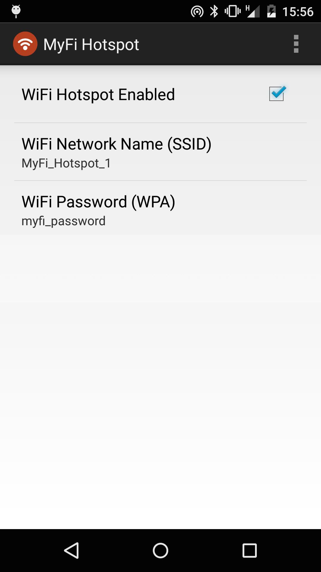 MyFi WiFi Hotspot - NO ROOT