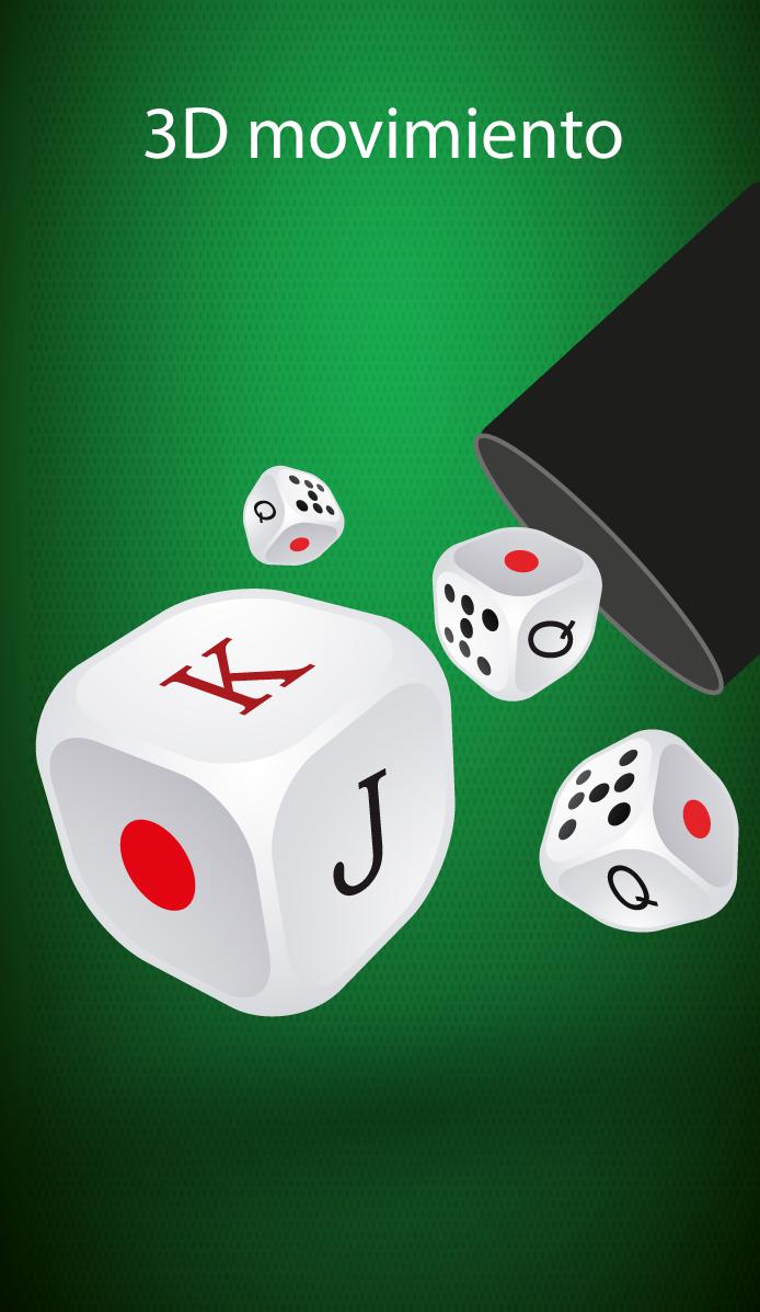 3D dice: dice game