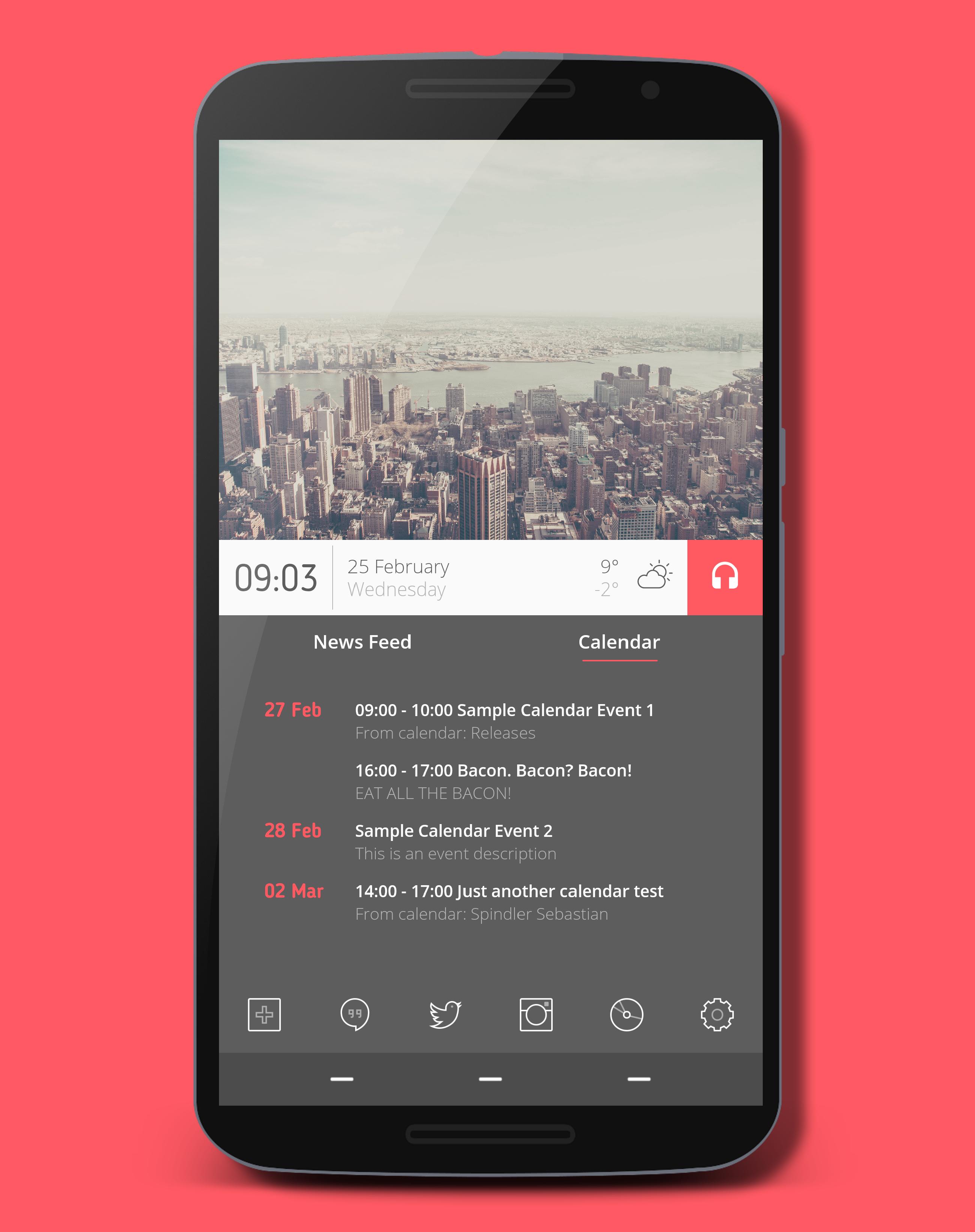 Pinkmotion for Kustom KLWP