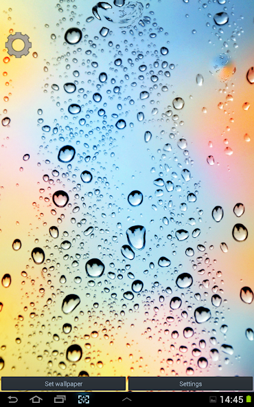 Rainy Fall Live Wallpaper