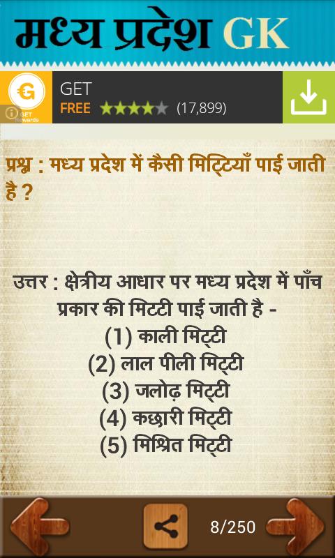 Madhya Pradesh GK in hindi