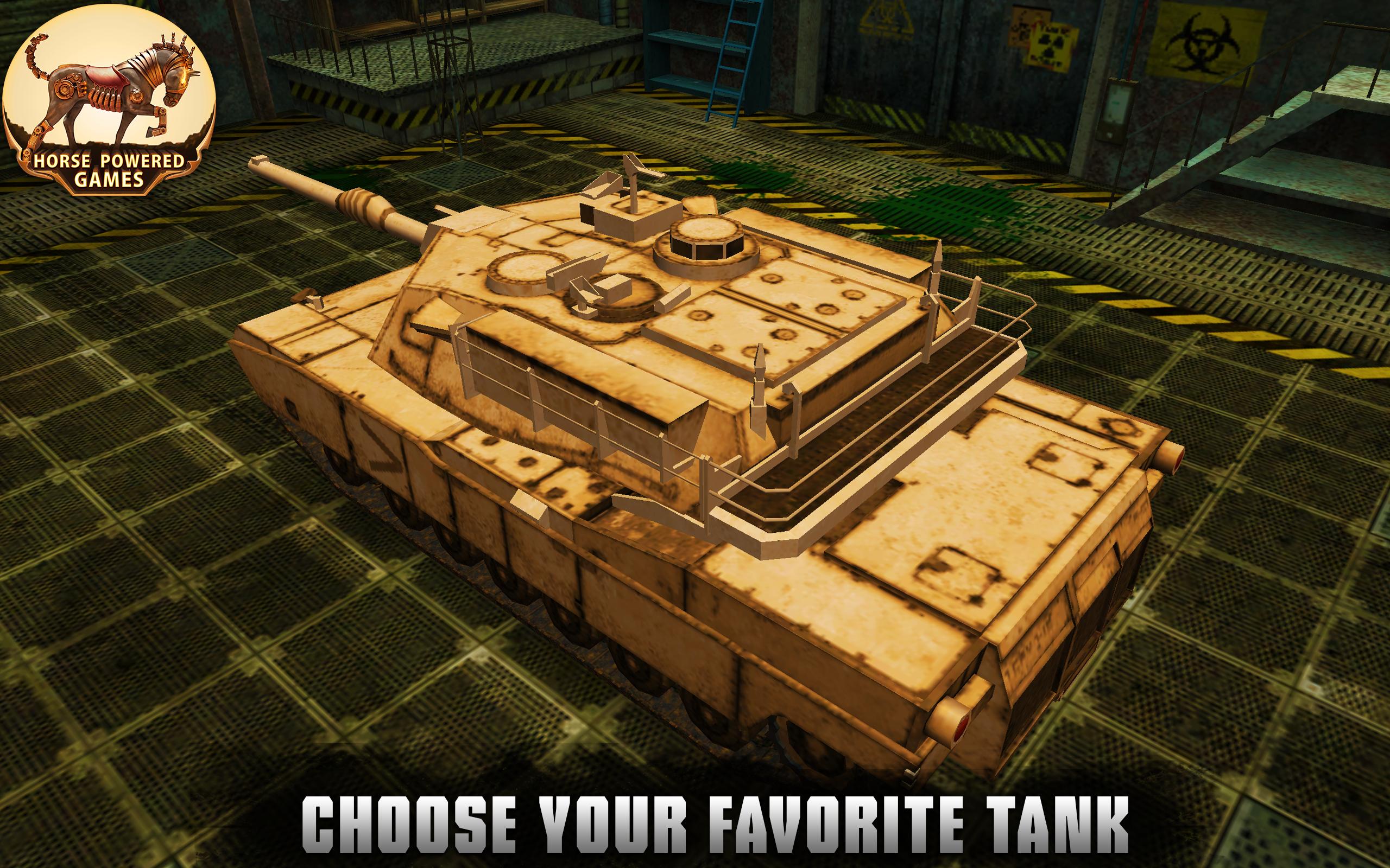 Demolition Tank Parking 3D