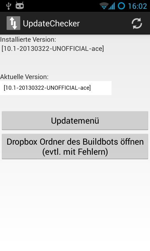 ROM UpdateChecker - HTC DHD