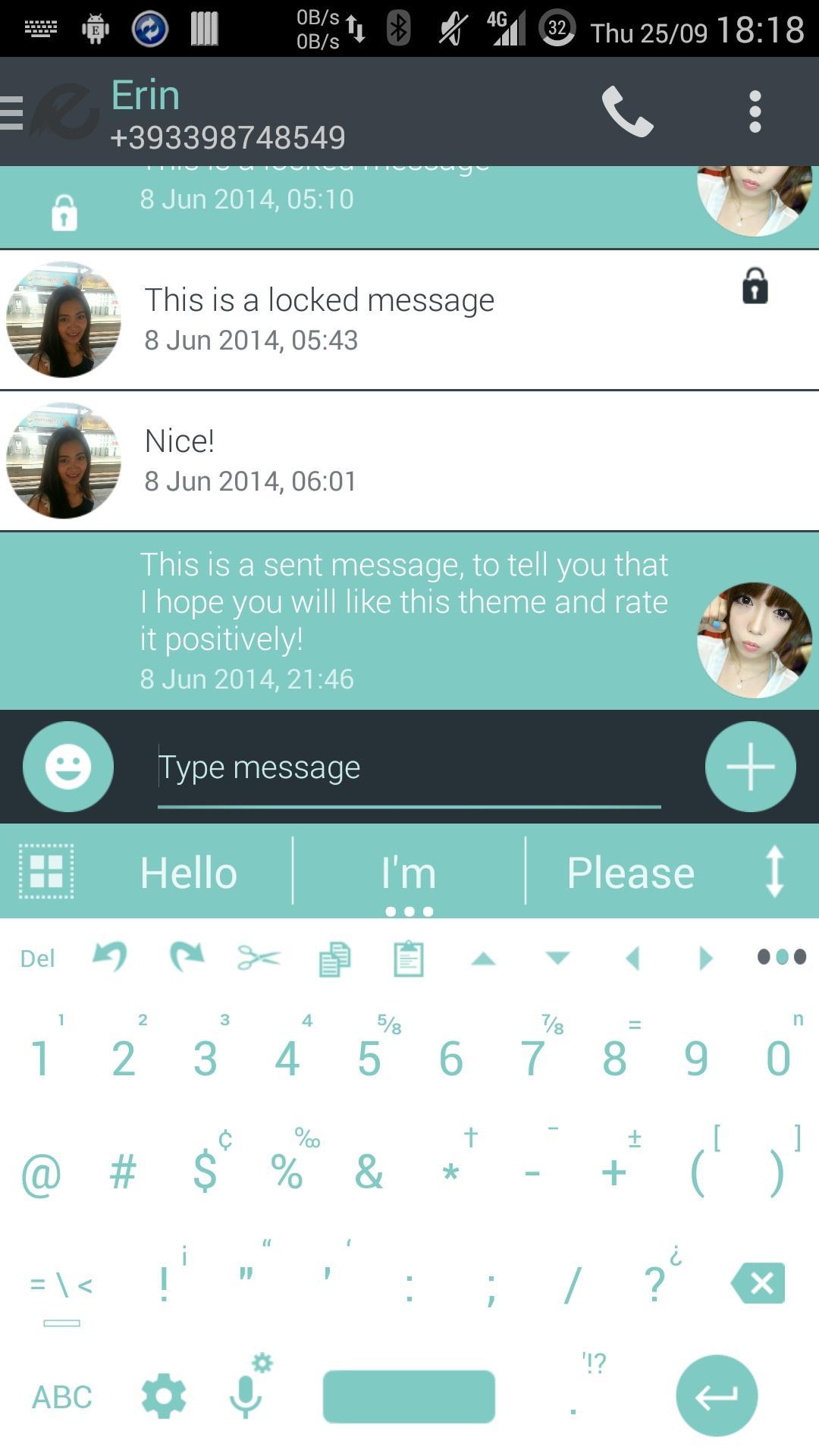 AI Keyboard Theme Droid Soft