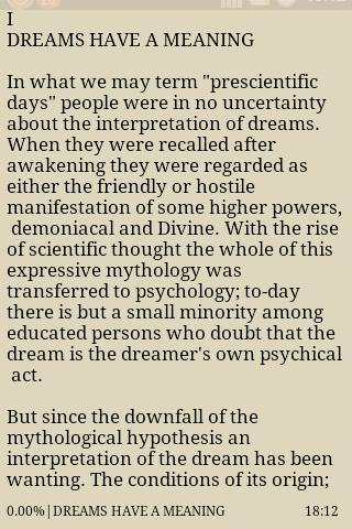 Dream Psychology