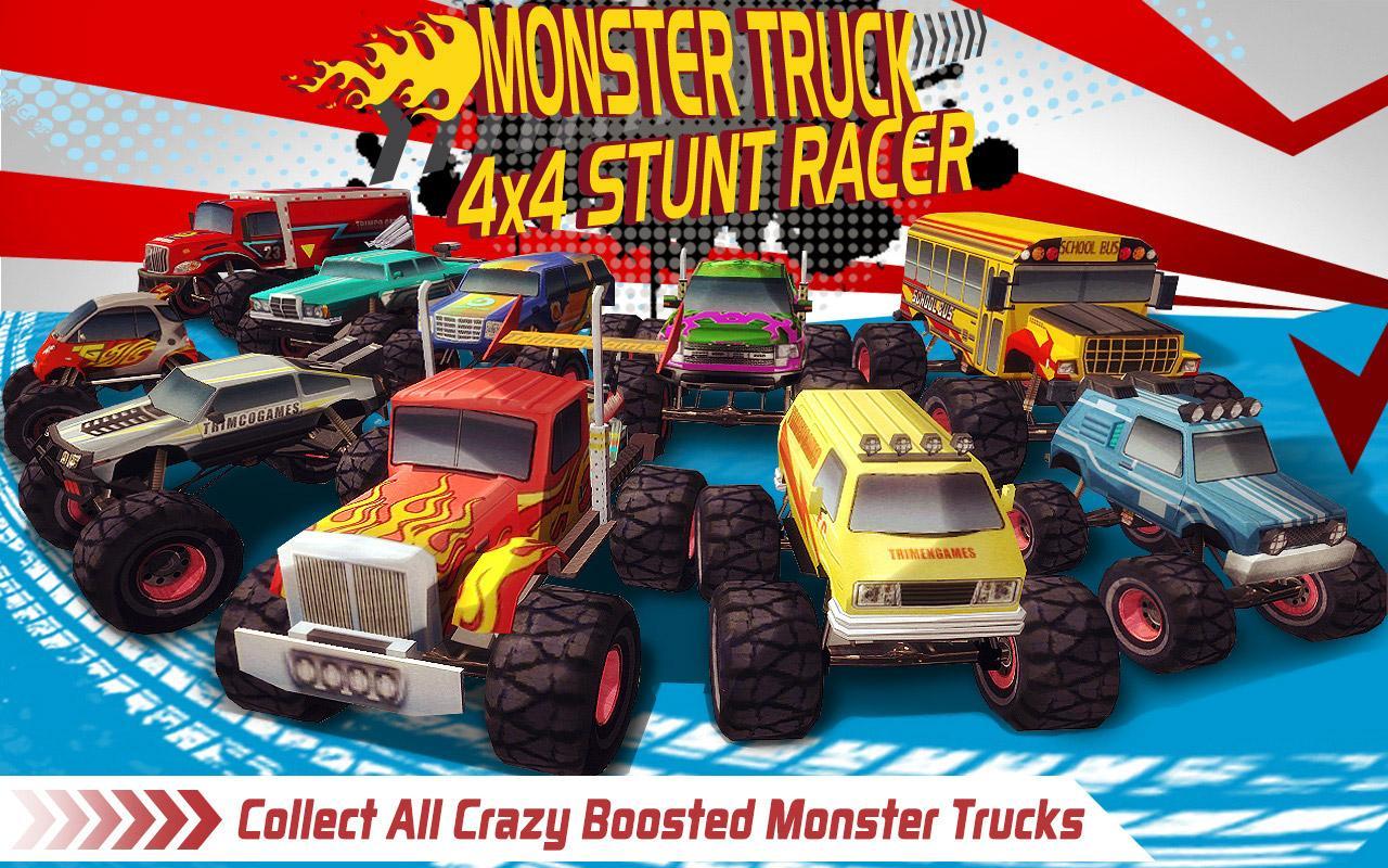 Monster Truck 4x4 Stunt Racer