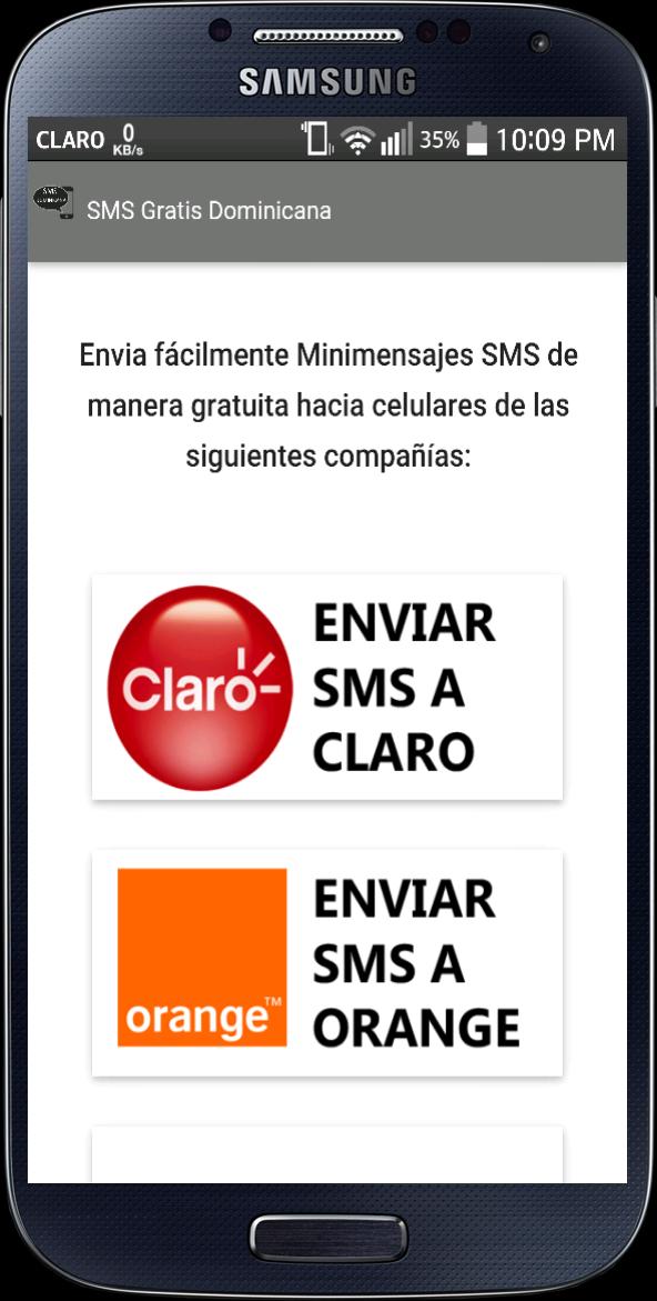 SMS Gratis Dominicana