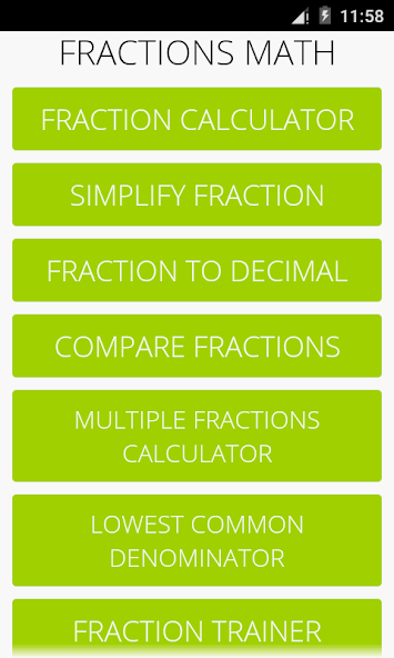 Fractions Math