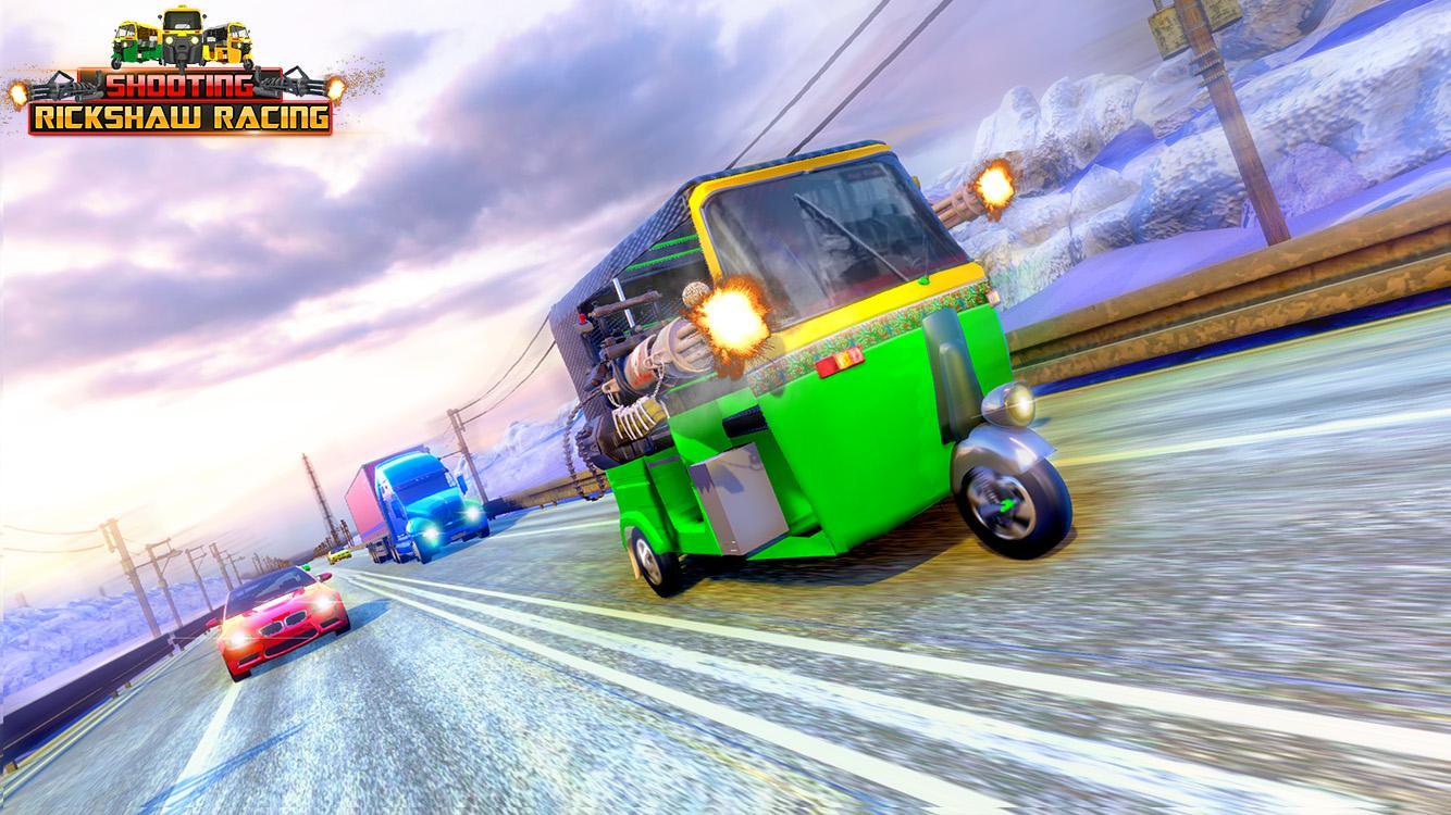 Rickshaw Shooting Game