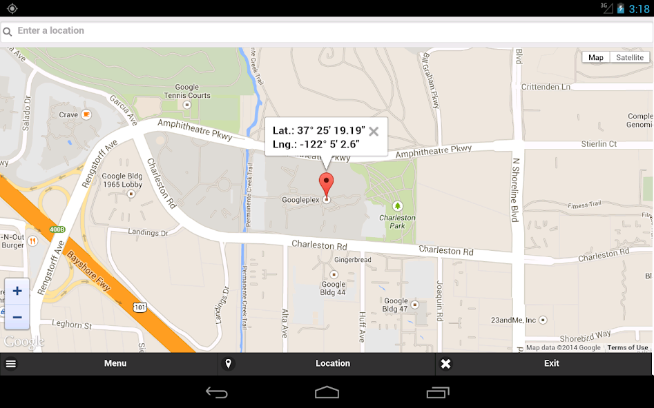 GPS Coordinates Finder