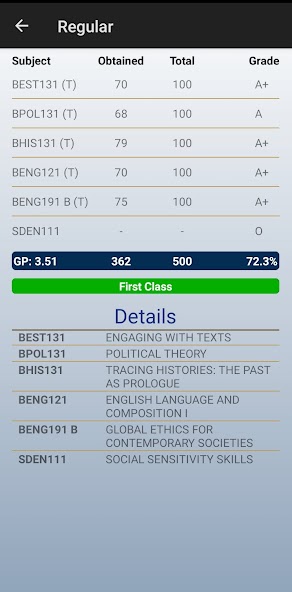 Christ University Student App