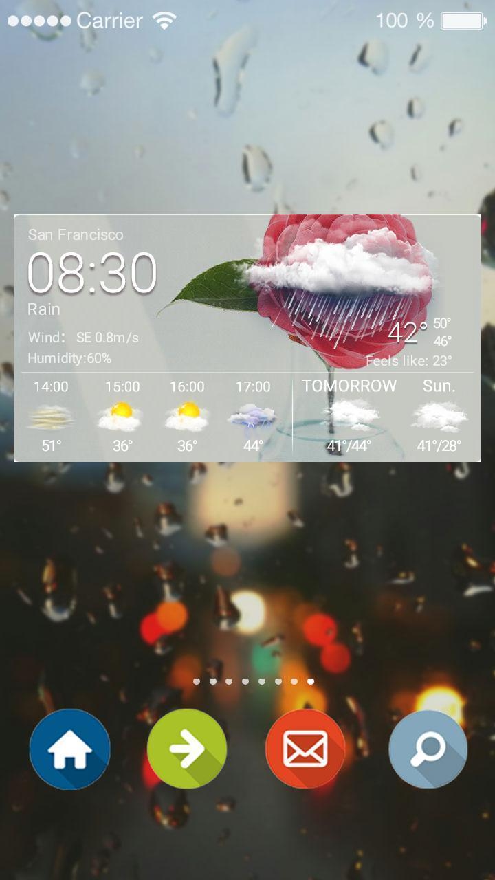 Weather Widget Transparent