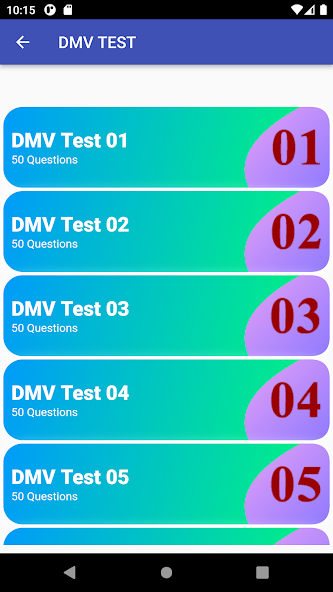Indiana Driving Test